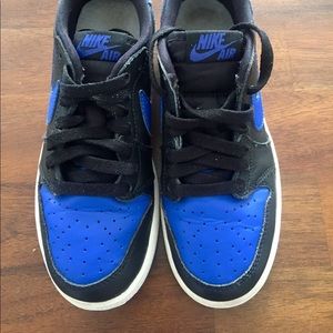 Kid’s Nike Air Jordan Retro Low Royal / Black